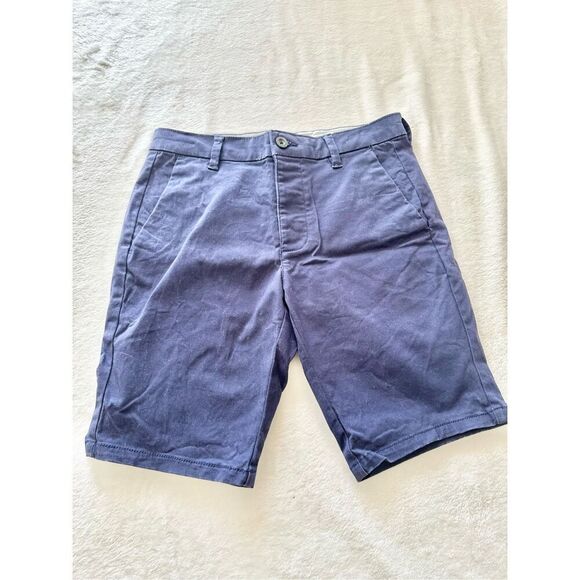 Top man navy men’s stretch skinny 9 Inch size 29 shorts ￼ - Picture 2 of 6